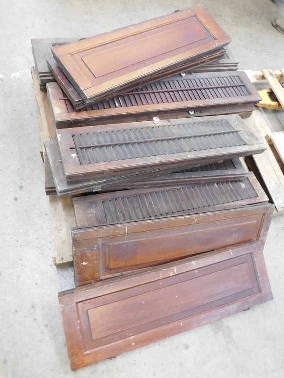 Lot of Assorted Shutters