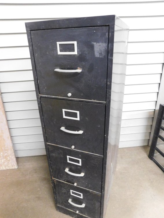 Four Drawer File Cabinet