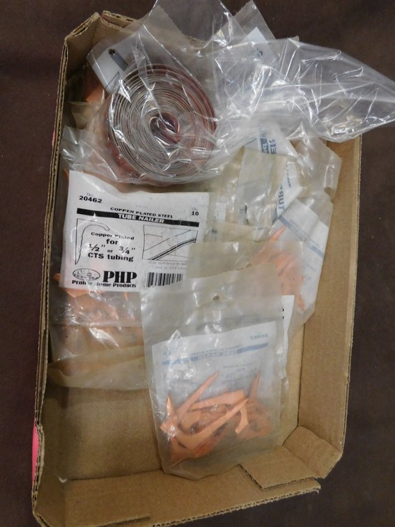 Copper Plated 1/2" or 3/4" CTS Tubing
