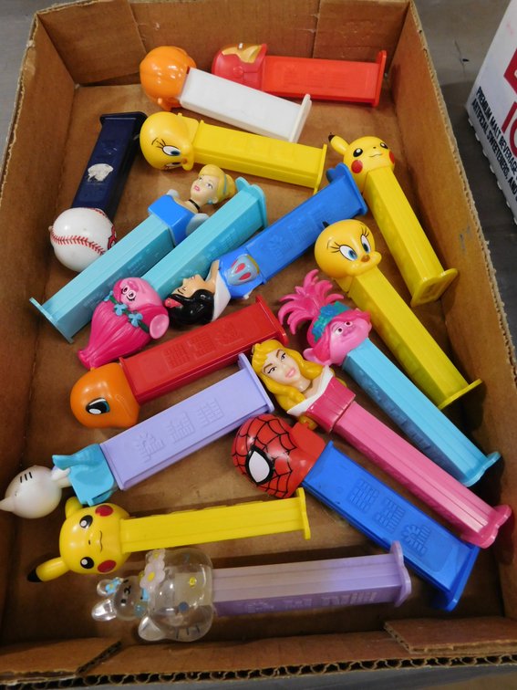 Assorted Pez Dispensers