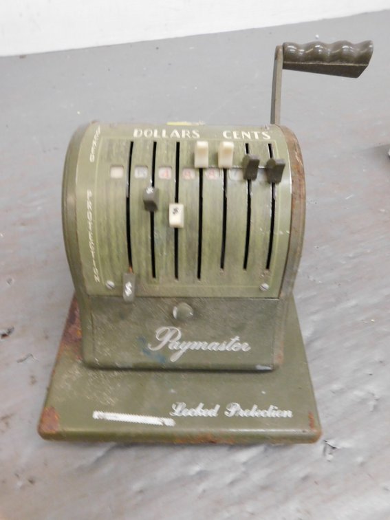 Vintage Paymaster Check Writer