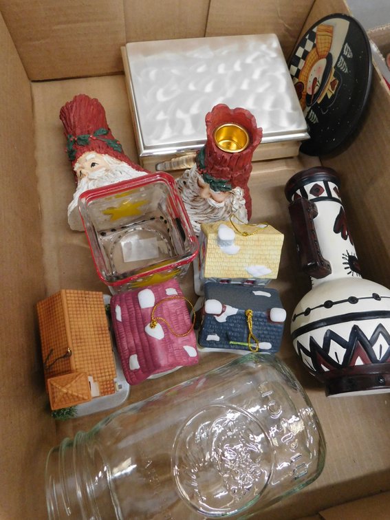 Ornaments, Vase, Jewelry Box, Candlestick Holders, Votive Holder