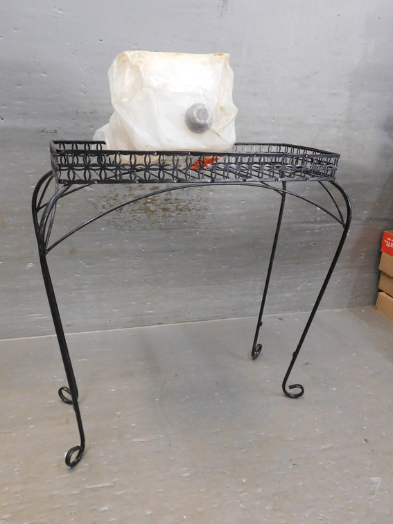 Metal Table etc.