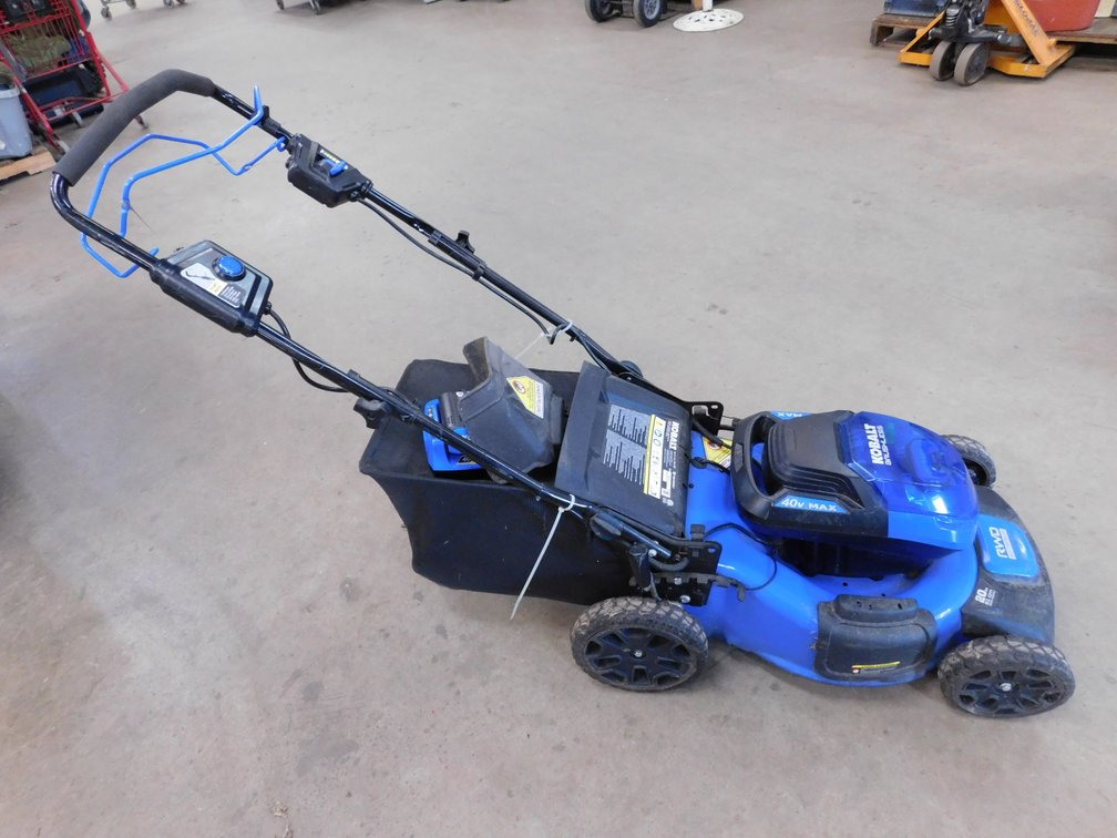 Kobalt Brushless 40V Max 20" with battery & Charger, Untested