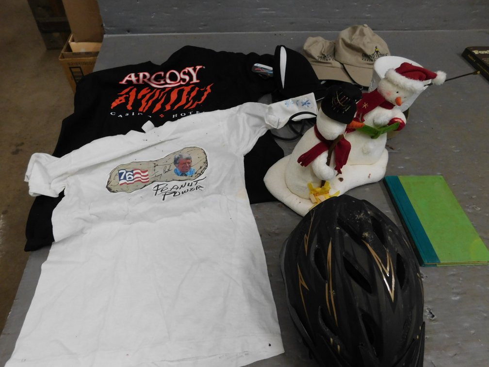 Snowmen, Bicycle Helmet, Hats etc.