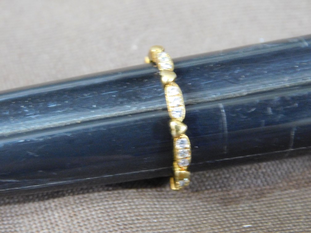 Unmarked Sterling Silver Ring Size 8