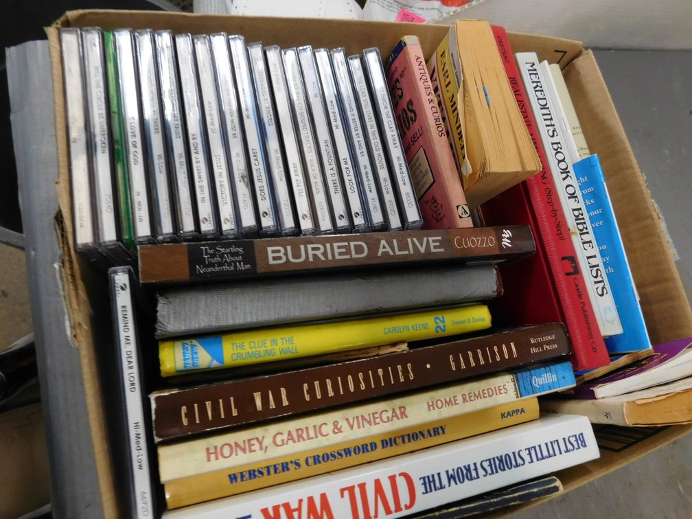 Books, CD's