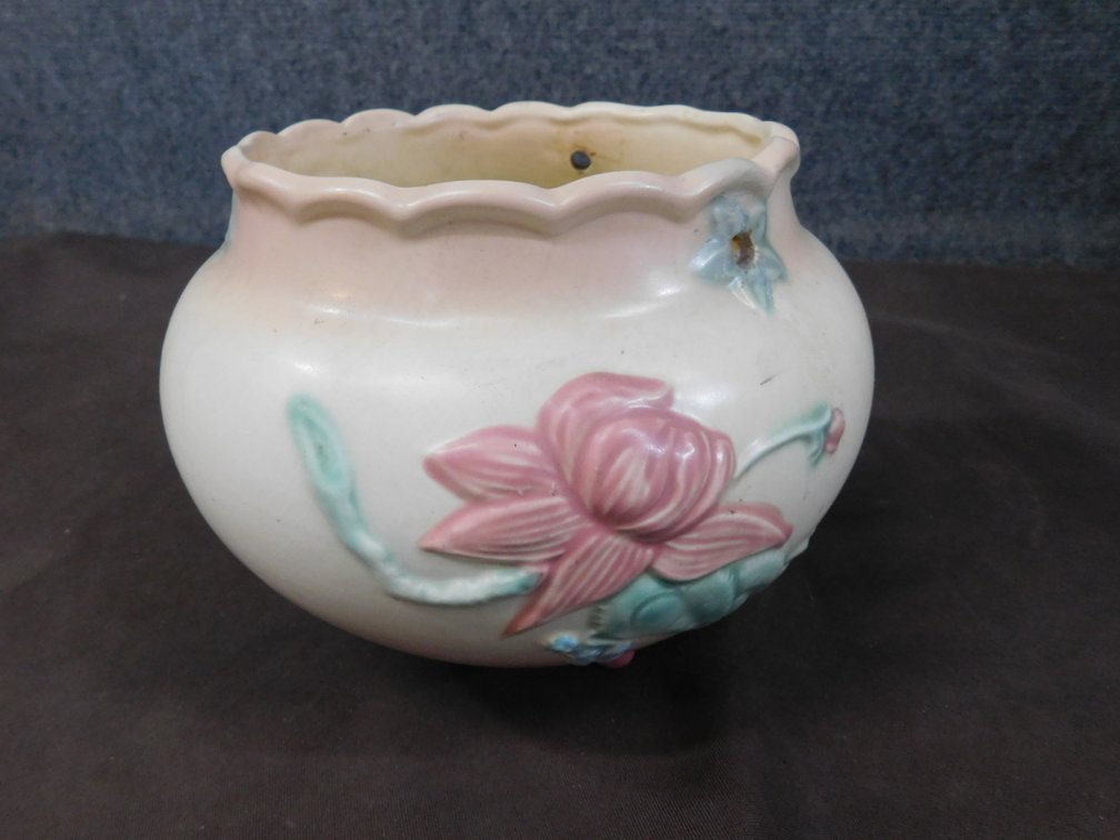 Vintage Hull Pottery Woodland Jardini\uFFFdre Planter Pattern W12-7 1/2"