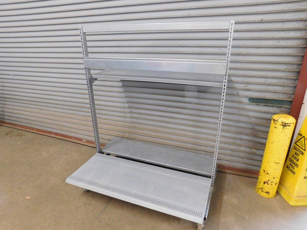 Rolling Store Display 48 1/2" x 42" x 60"T