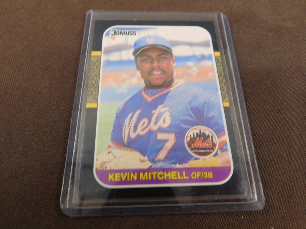 1986 Donruss Kevin Mitchell Card No. 599