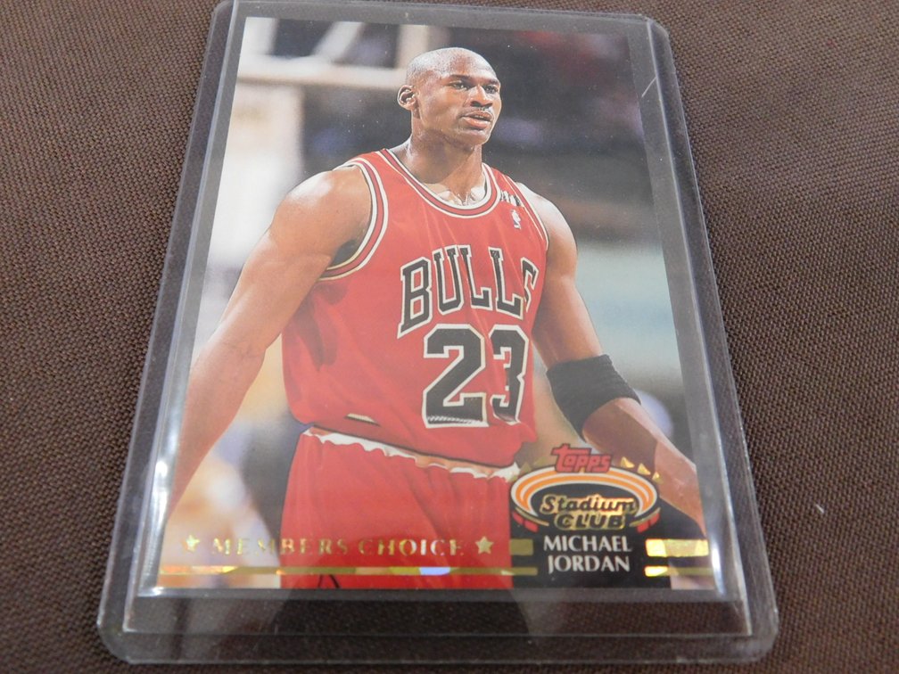 1993 Topps Stadium Club Member's Choice Michael Jordan Card No. 210