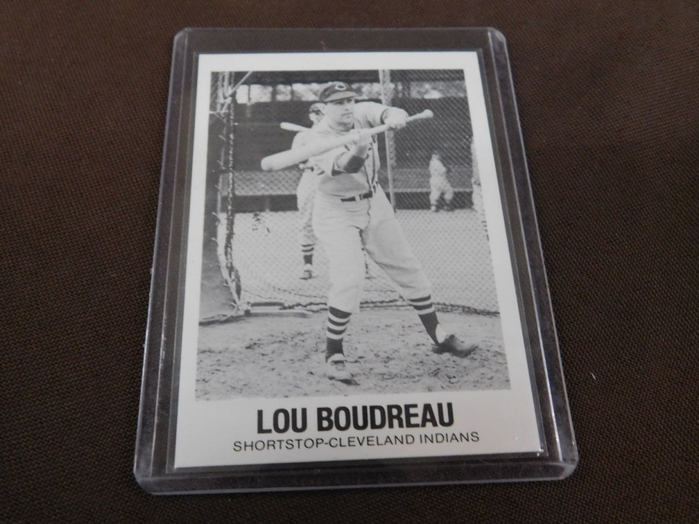 1977 TCMA Lou Boudreau Card No. 19