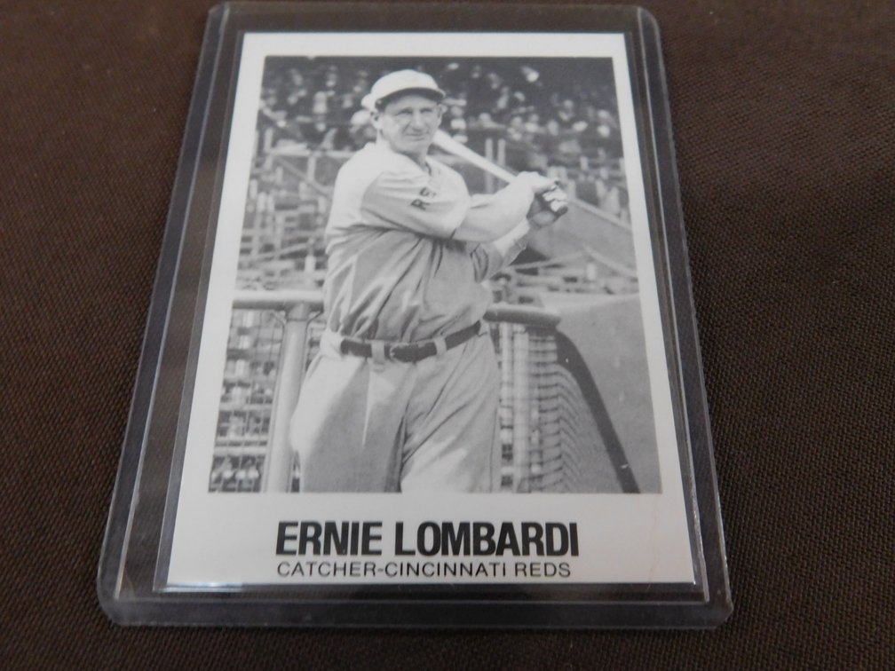 1979 TCMA Ernie Lombardi Card No. 64