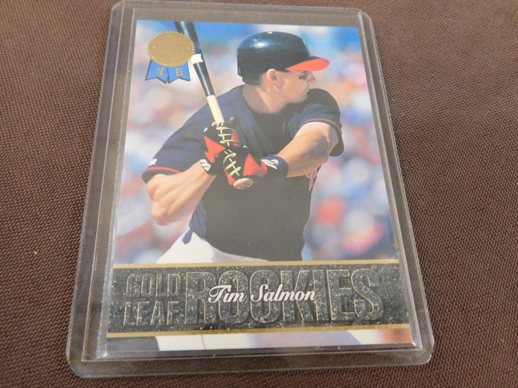 1993 Gold Lead Rookie Tim Salmon 10 of 20