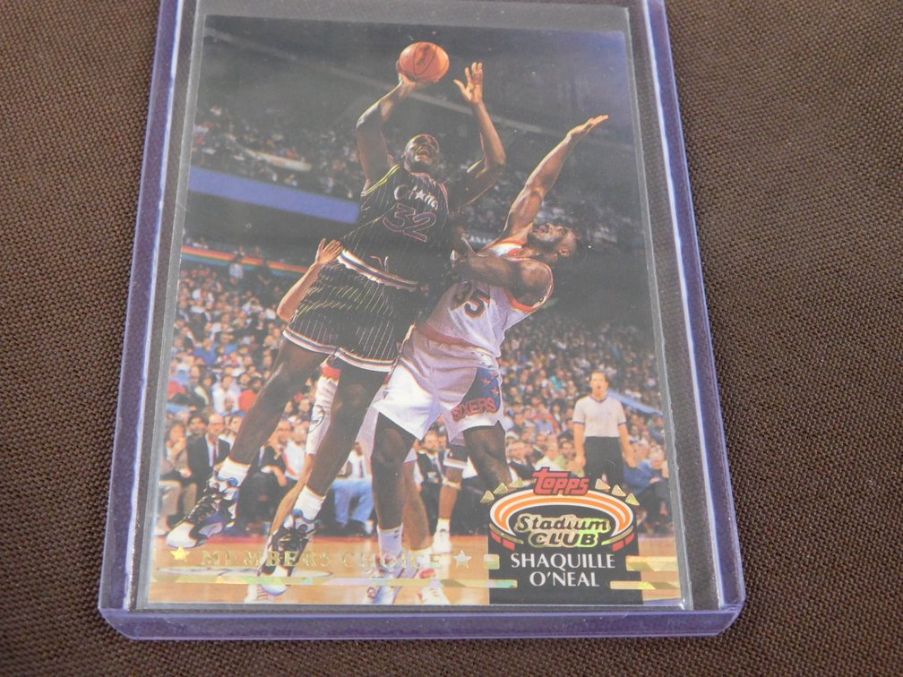 1993 Topps Stadium Club Member's Choice Shaquille O'Neal Card No 201