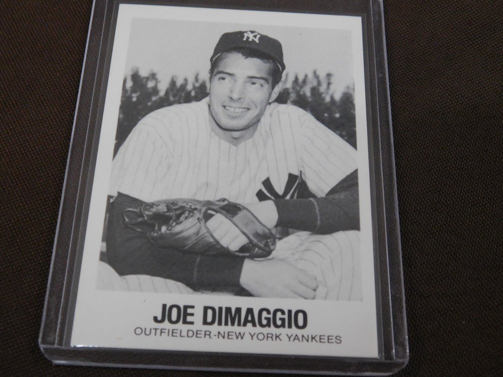 1977 TCMA Joe Di Maggio Card No. 1