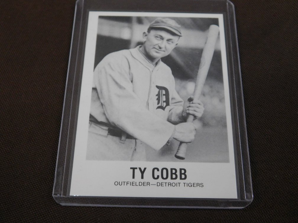 1980 TCMA Ty Cobb Card No. 100