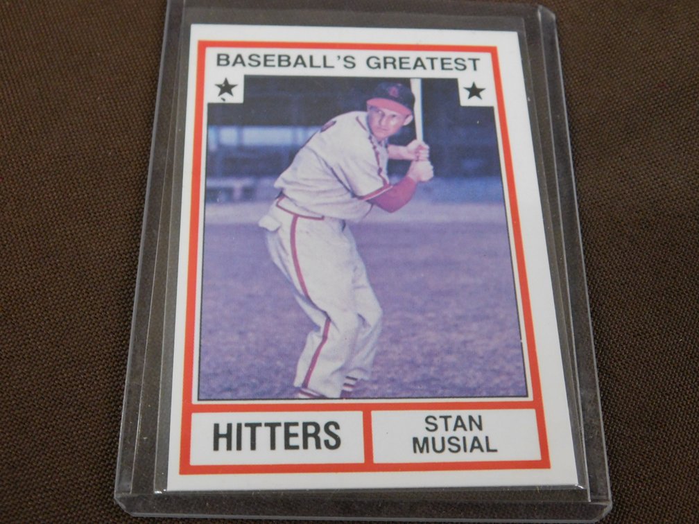 1982-2 TCMA Stan Musial Baseball's Greatest Hitters