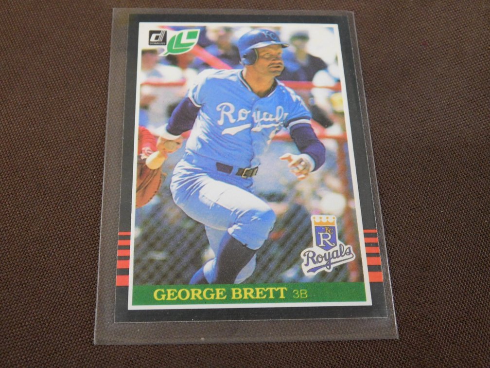 1984 Leaf Donruss George Brett Card No. 176