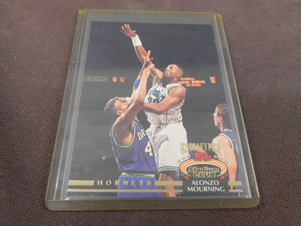 1993 Topps Stadium Club Alonzo Mourning Card No. 297