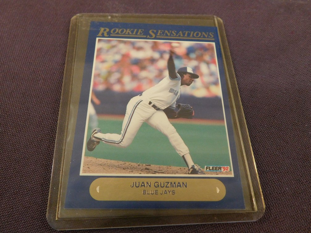1992 Fleer Rookie Sensations Juan Guzman 13 of 20
