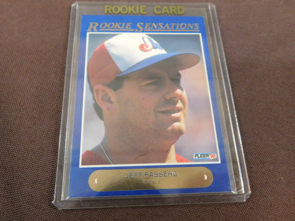 1992 Fleer Rookie Sensations Jeff Fassero 5 of 20