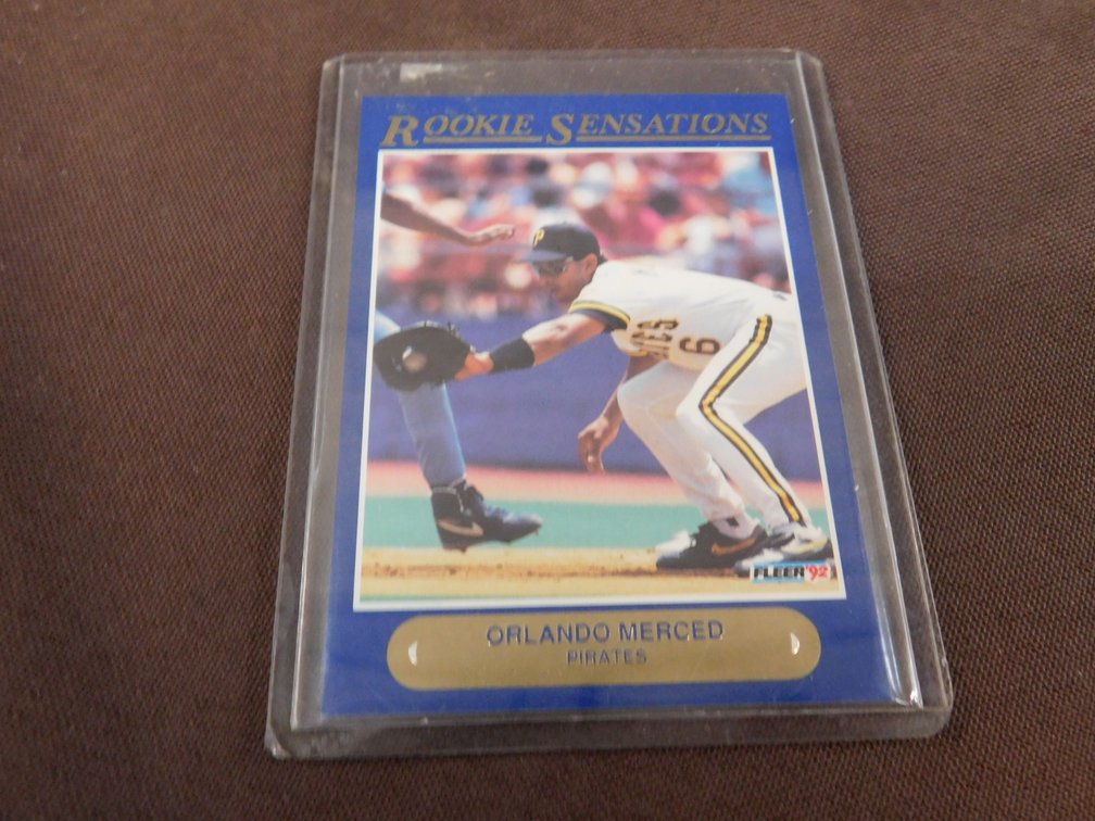 1992 Fleer Rookie Sesnations Orlando Merced 3 of 20