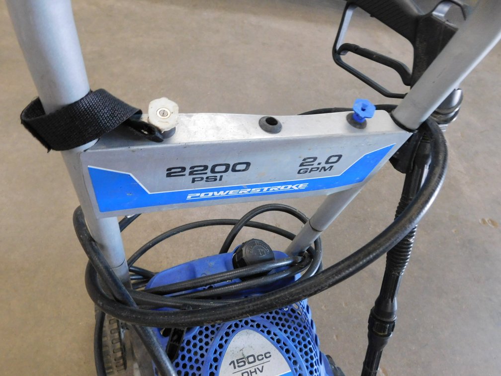 Power Stroke 2200 PSI 2.0 GPM 150  Power Washer, Owner States Works, Has Compression