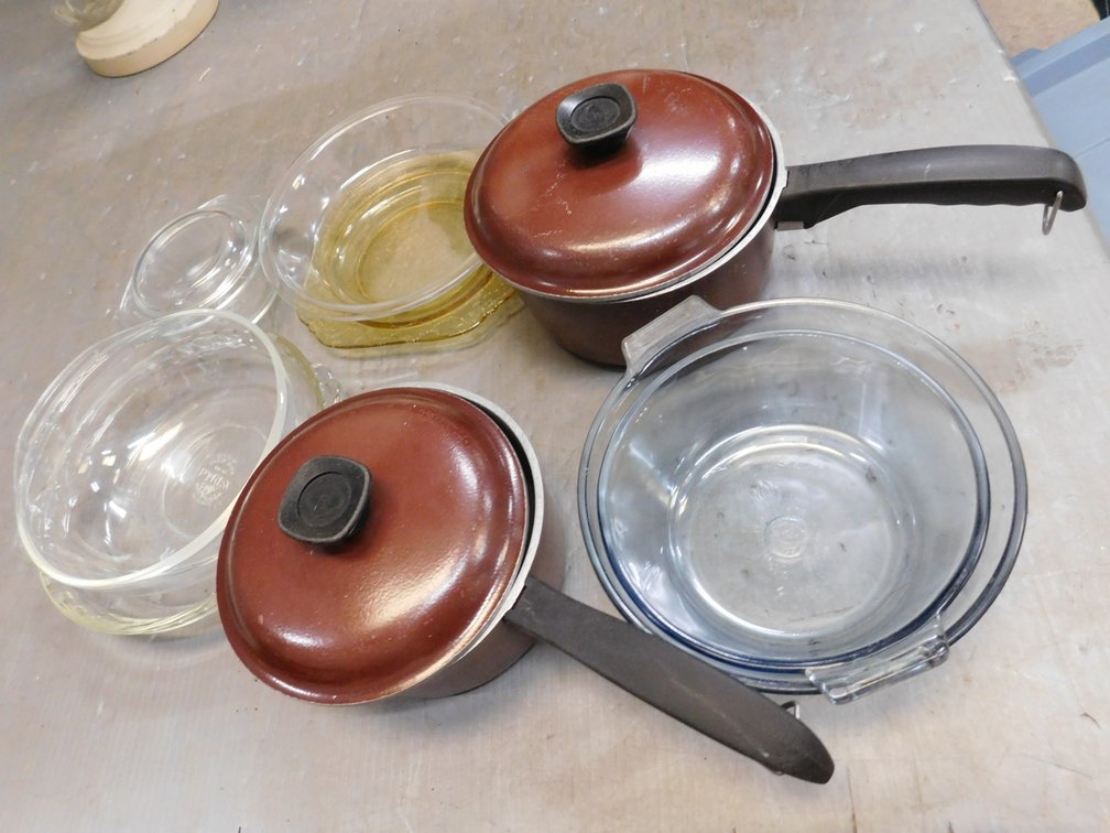 Lot of Assorted Pots and Pans