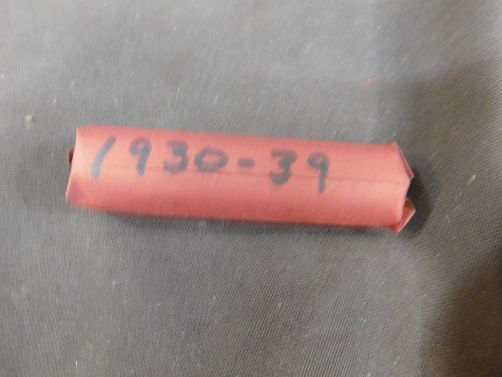 1-Roll of 1930-1939 Lincoln Pennies