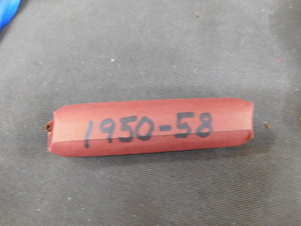 1-Roll of 1950-1958 Lincoln Pennies