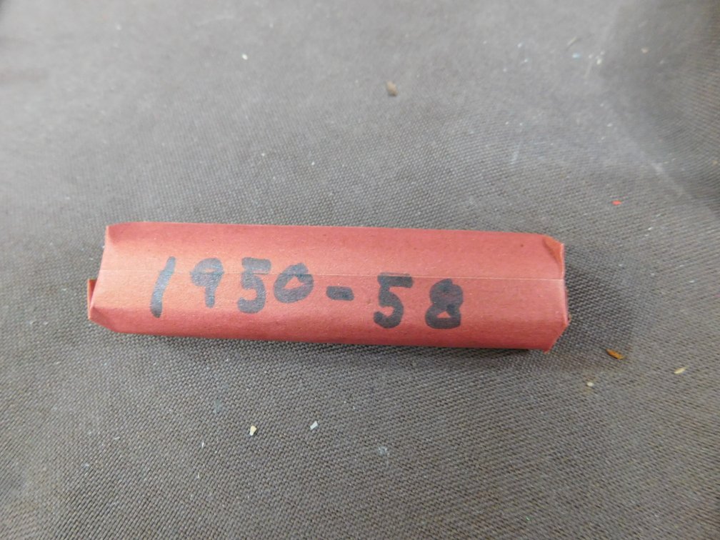 1-Roll of 1950-1958 Lincoln Pennies