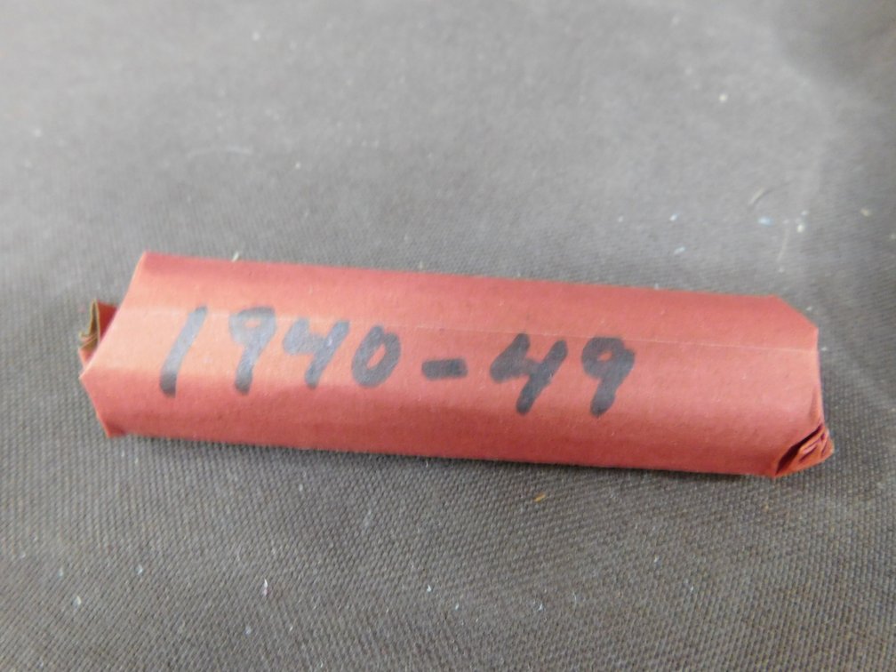 1-Roll of 1940-1949 Lincoln Pennies