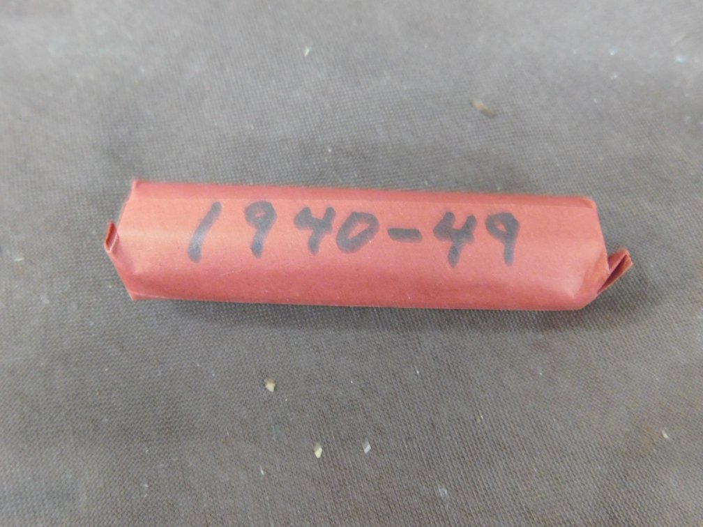 1-Roll of 1940-1949 Lincoln Pennies
