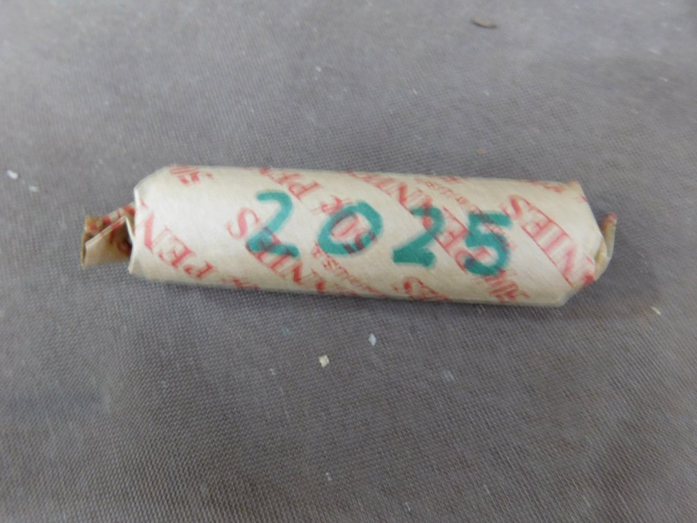 1-Roll of 2025 Lincoln Pennies