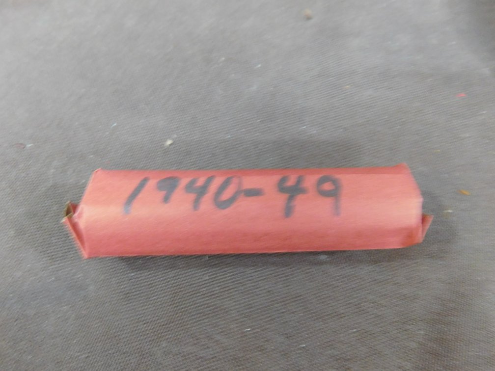 1-Roll of 1940-1949 Lincoln Pennies