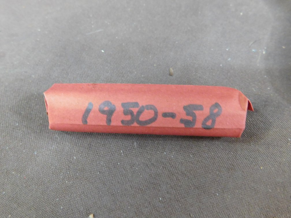 1-Roll of 1950-1958 Lincoln Pennies