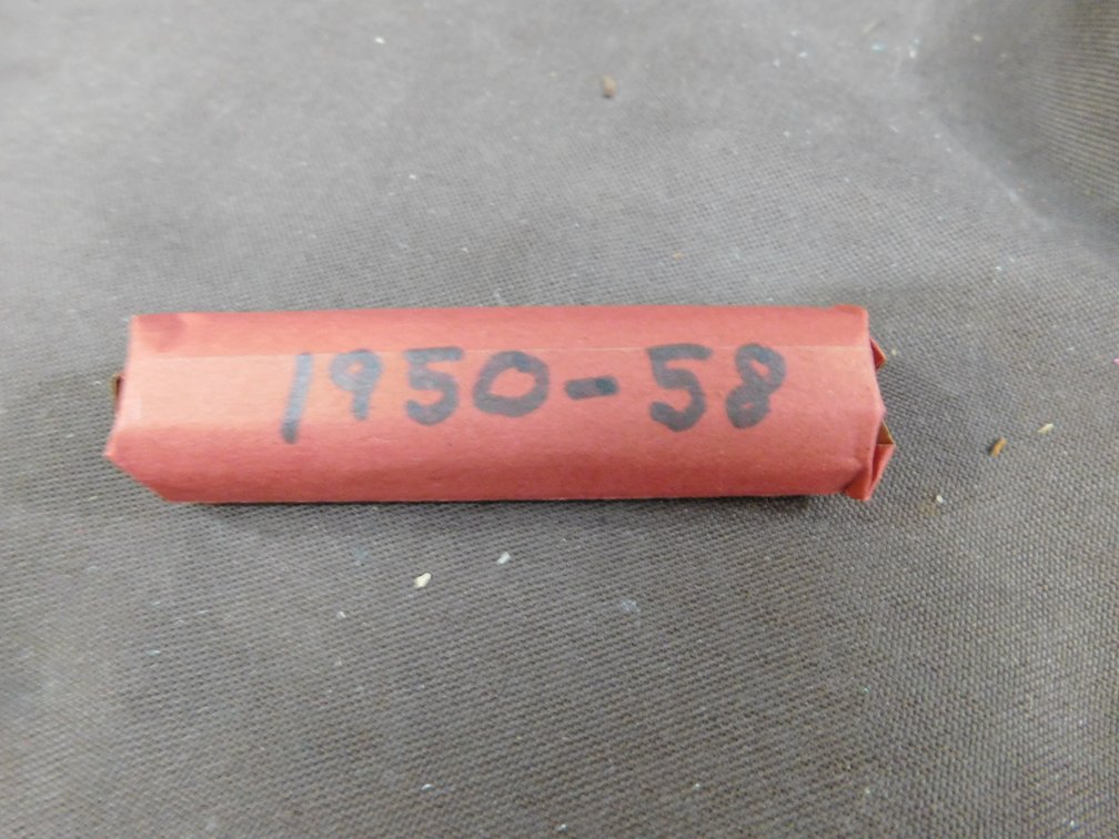 1-Roll of 1950-1958 Lincoln Pennies