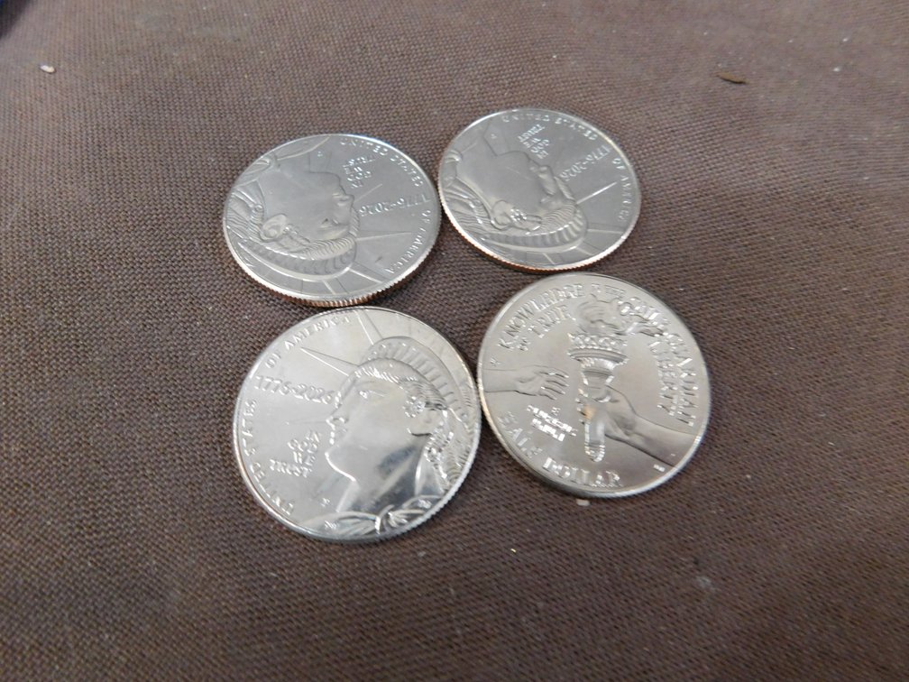 4-1776-2026 Half Dollars