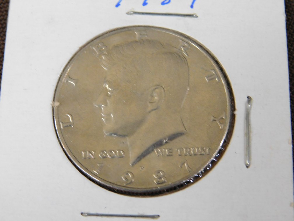 1987 Kennedy Half Dollar
