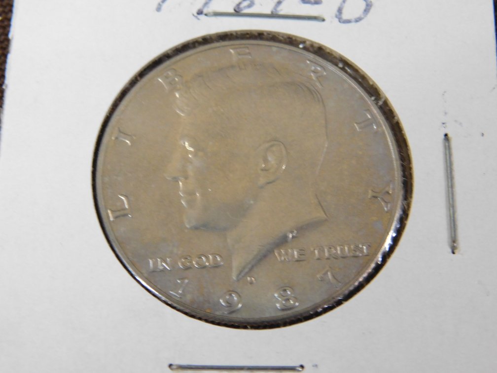 1987 D Kennedy Half Dollar