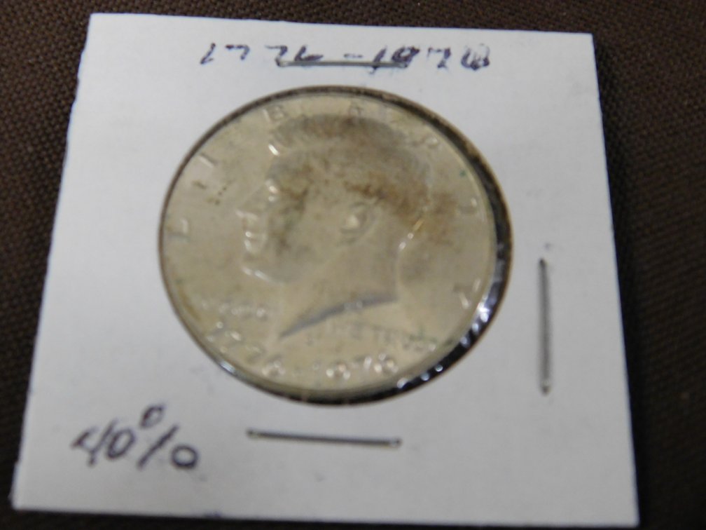 1776-1976 Kennedy Half Dollar 40% Silver
