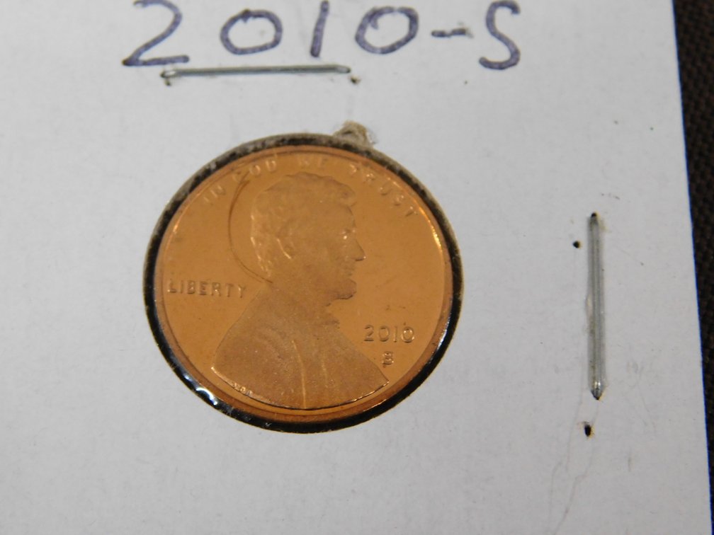 2010 S Lincoln Penny Proof