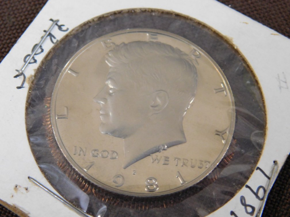 1981 S Kennedy Half Dollar Proof