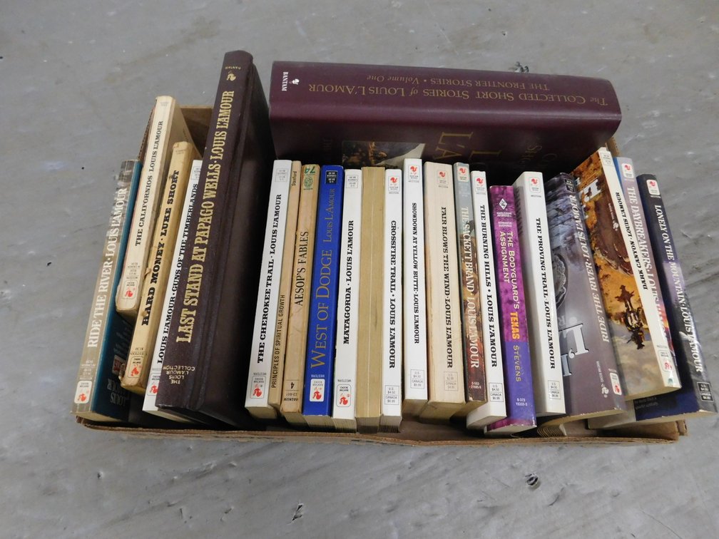 Lot of Assorted Louis L'Amour Books