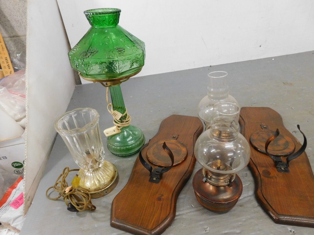 Wall Sconces, Lamp Etc.