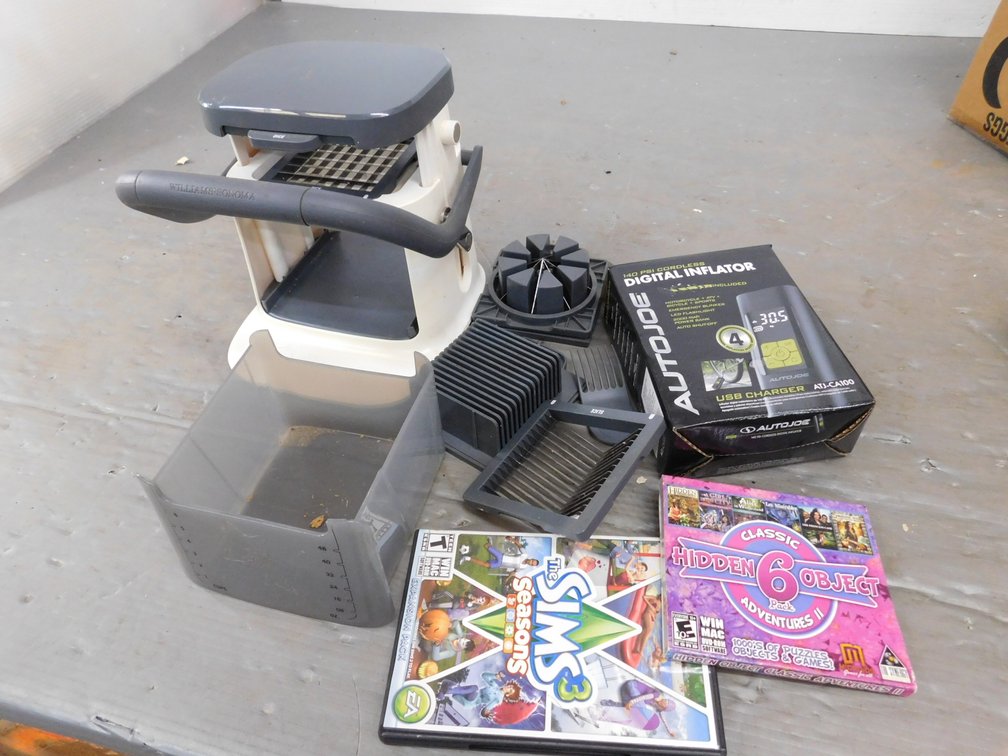 Digital Inflator, Potato Press etc.
