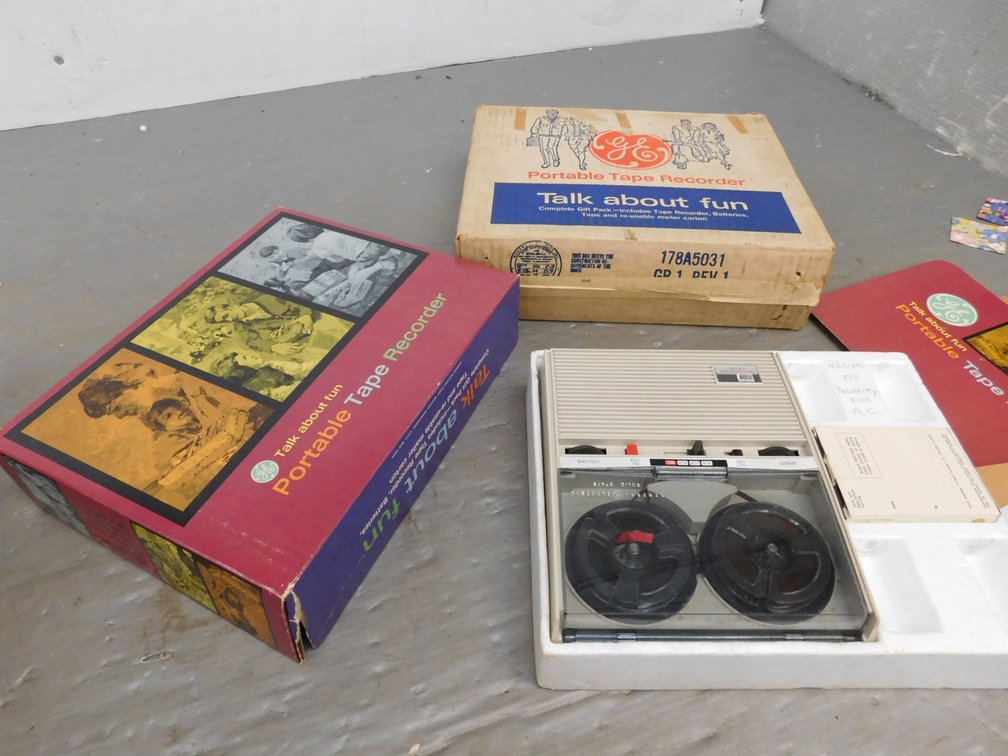 GE Portable Tape Recorder