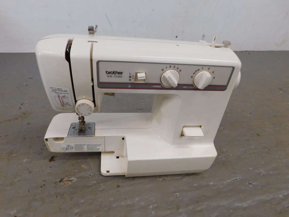 Brother VX-1120 Sewing Machine, Missing the Plug, For Parts and Repair