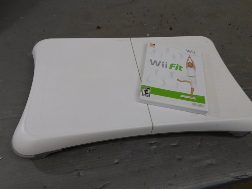 WII Fit Board and Wii Fit DVD
